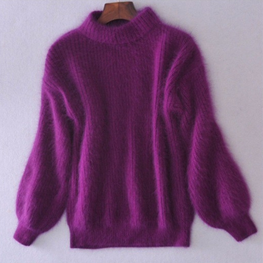Kanita - Vintage Angora Knitted Sweater