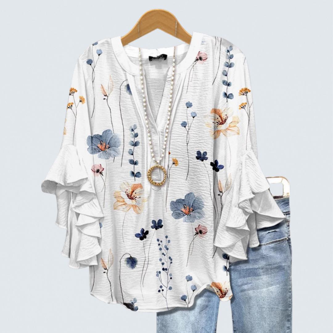 Maison™ | Vintage Floral Blouse