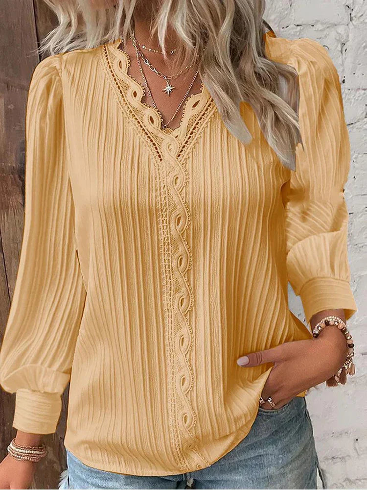 Maison™ | Long Sleeve Casual Blouse