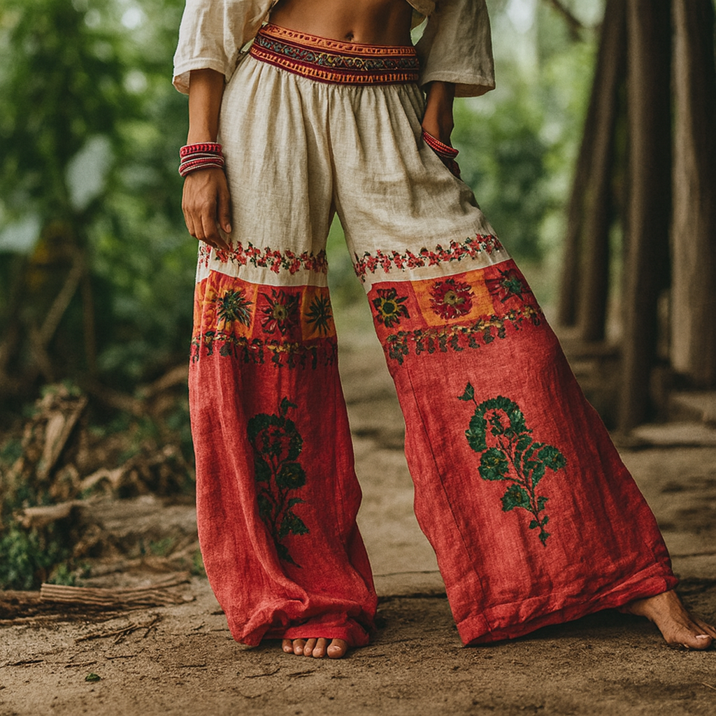 Maison™ | Flowy Boho Pants