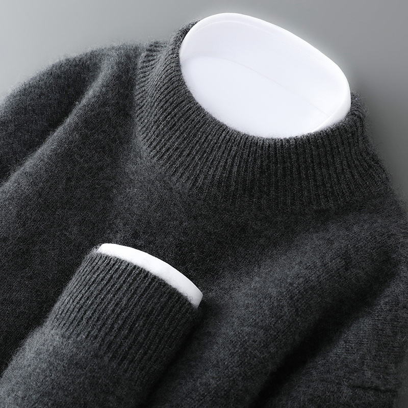 Valence | Elegant Cashmere Sweater (Dark Gray)