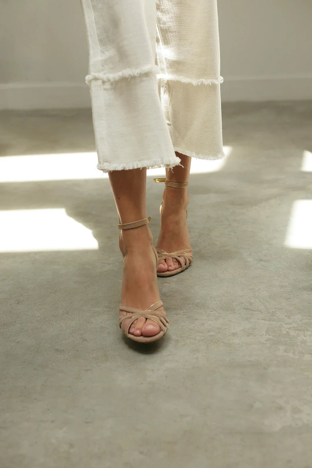 Marona | Patchwork Sandal Heels