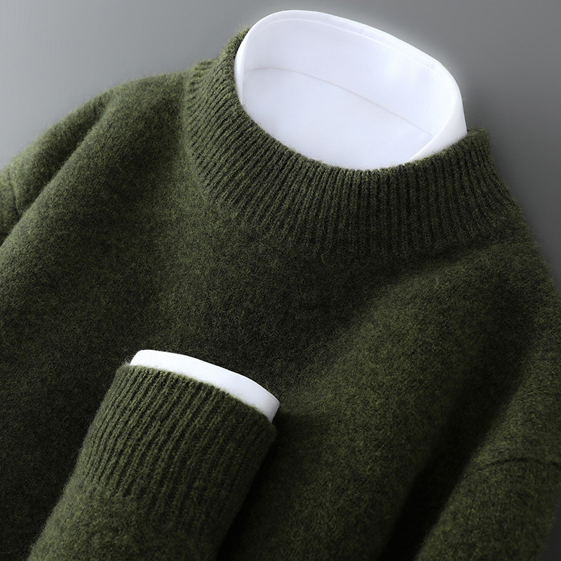 Valence | Elegant Cashmere Sweater (Forest Green)