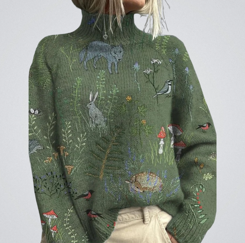 Irene | Warm Turtleneck Sweater