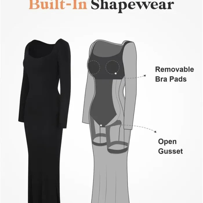 Maison™ | Dress with Built-In Bra