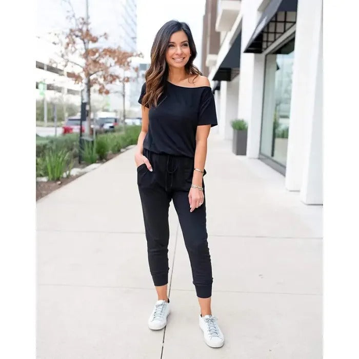 Maison™ | Off-Shoulder Jumpsuit
