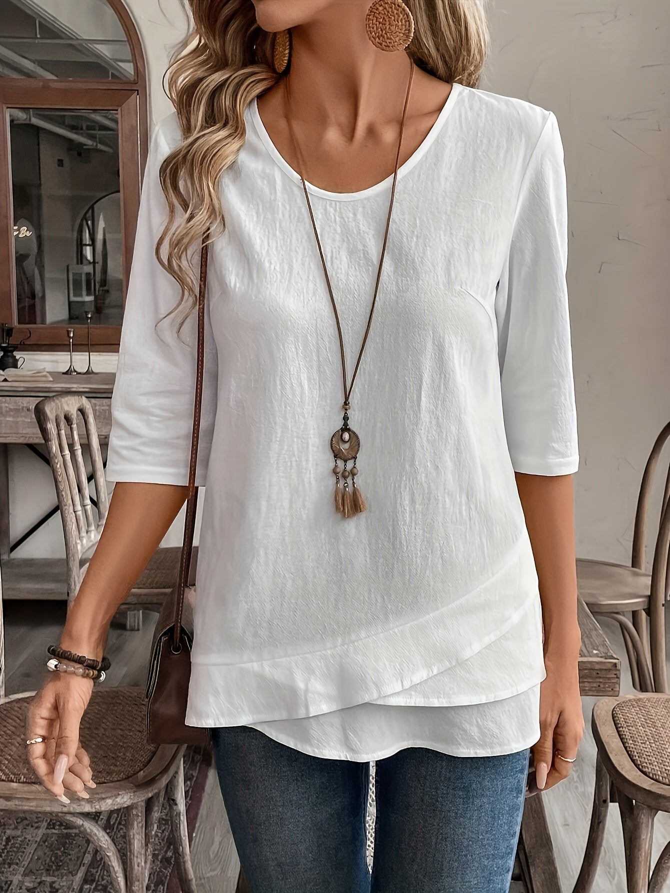 Maison™ | Flowy Layered Blouse