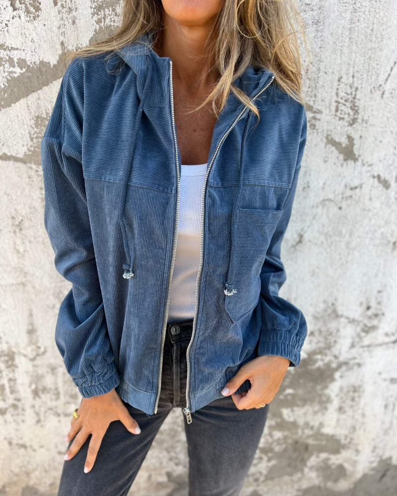 Maison™ | Stylish Hooded Jacket with Zipper