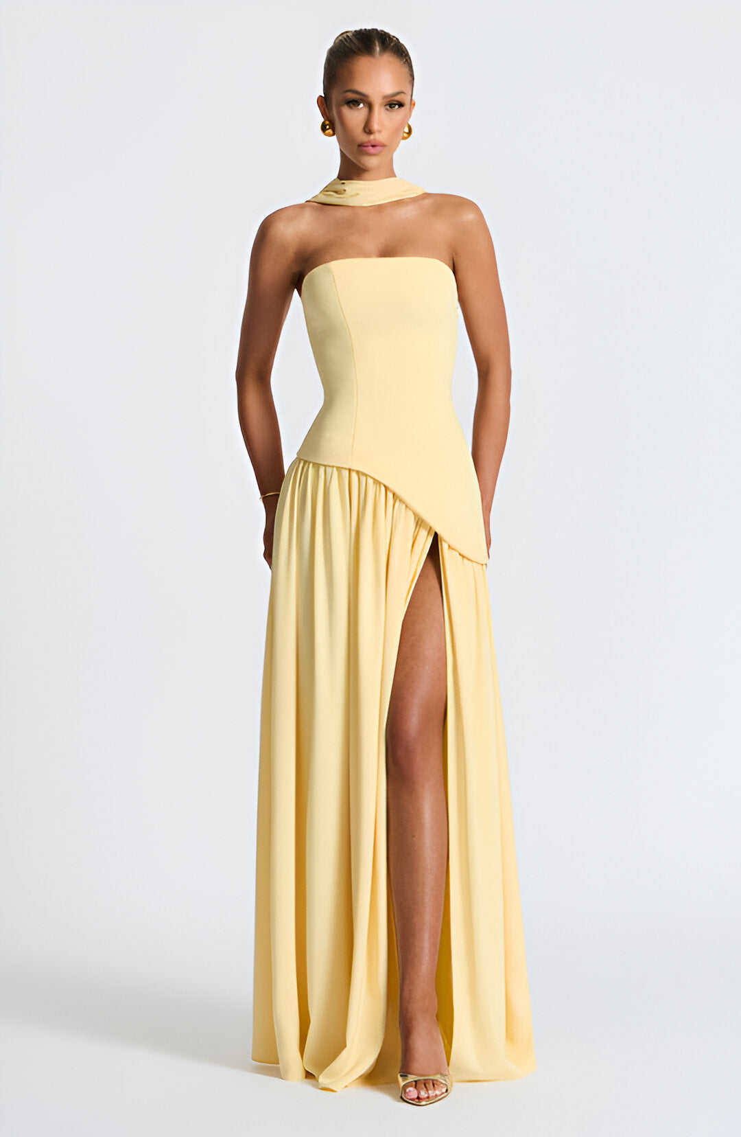 Maison™ | Strapless Maxi Dress