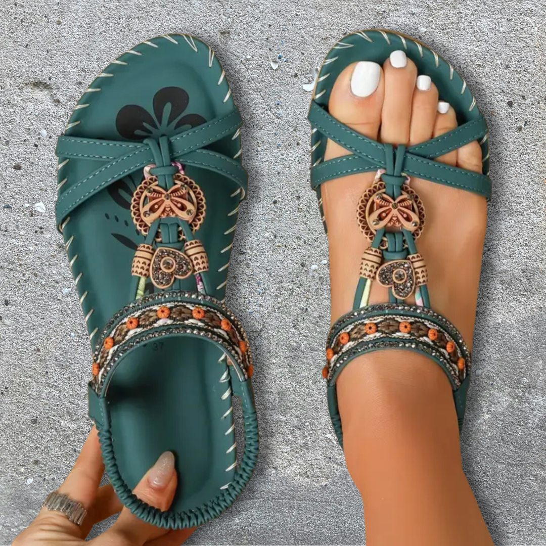Claudia | Orthopedic Ibiza-style Sandals