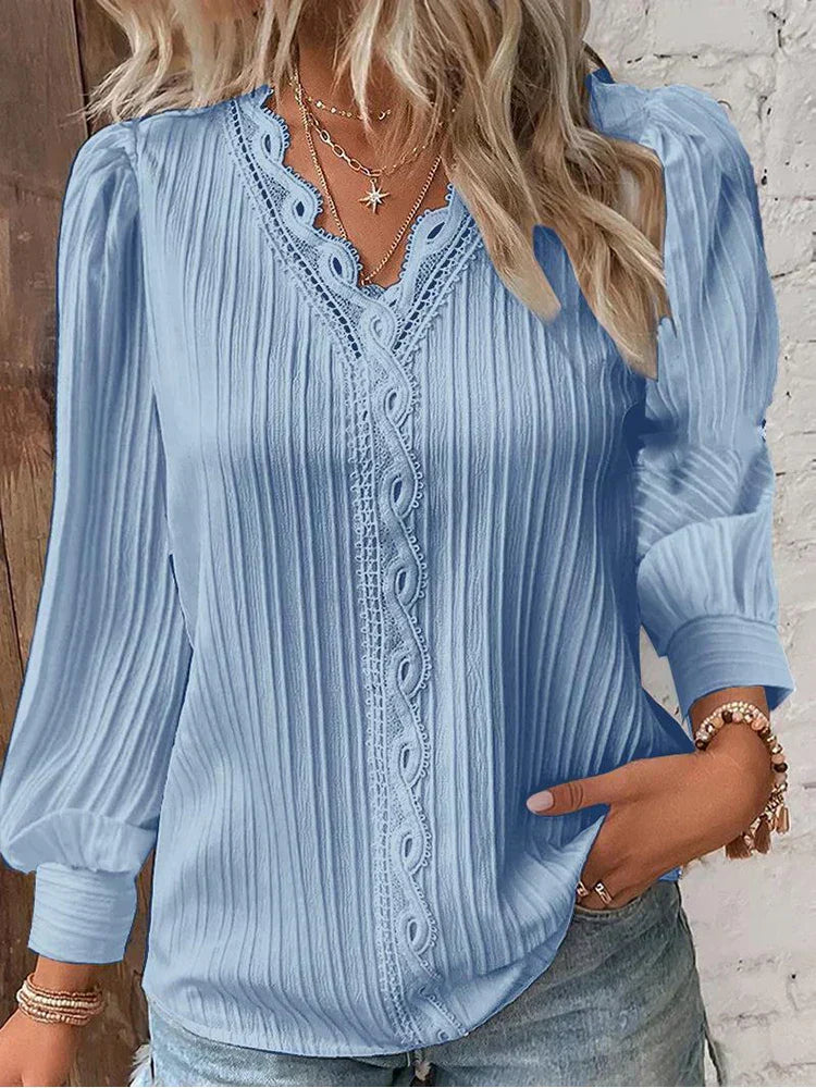 Maison™ | Long Sleeve Casual Blouse