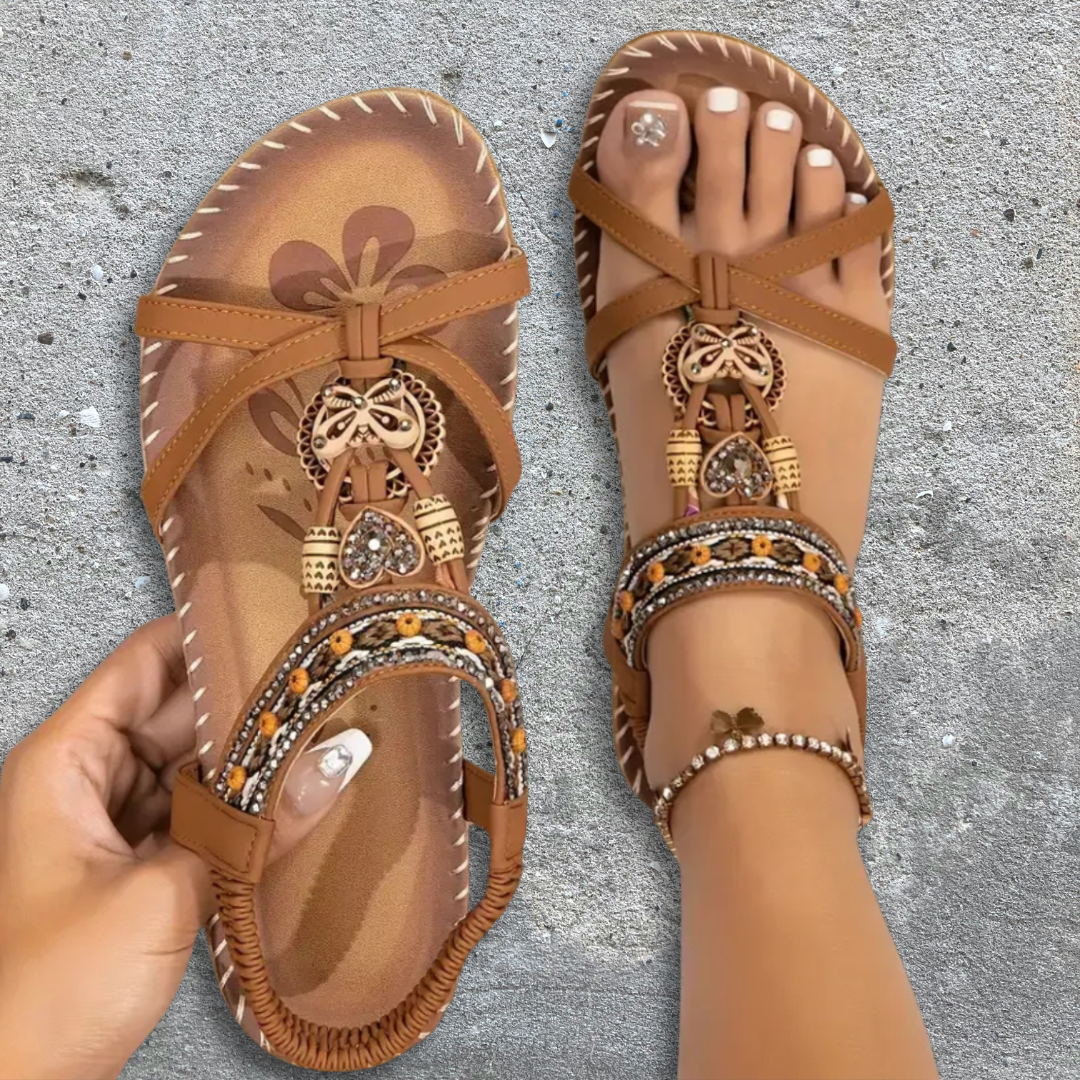 Claudia | Orthopedic Ibiza-style Sandals