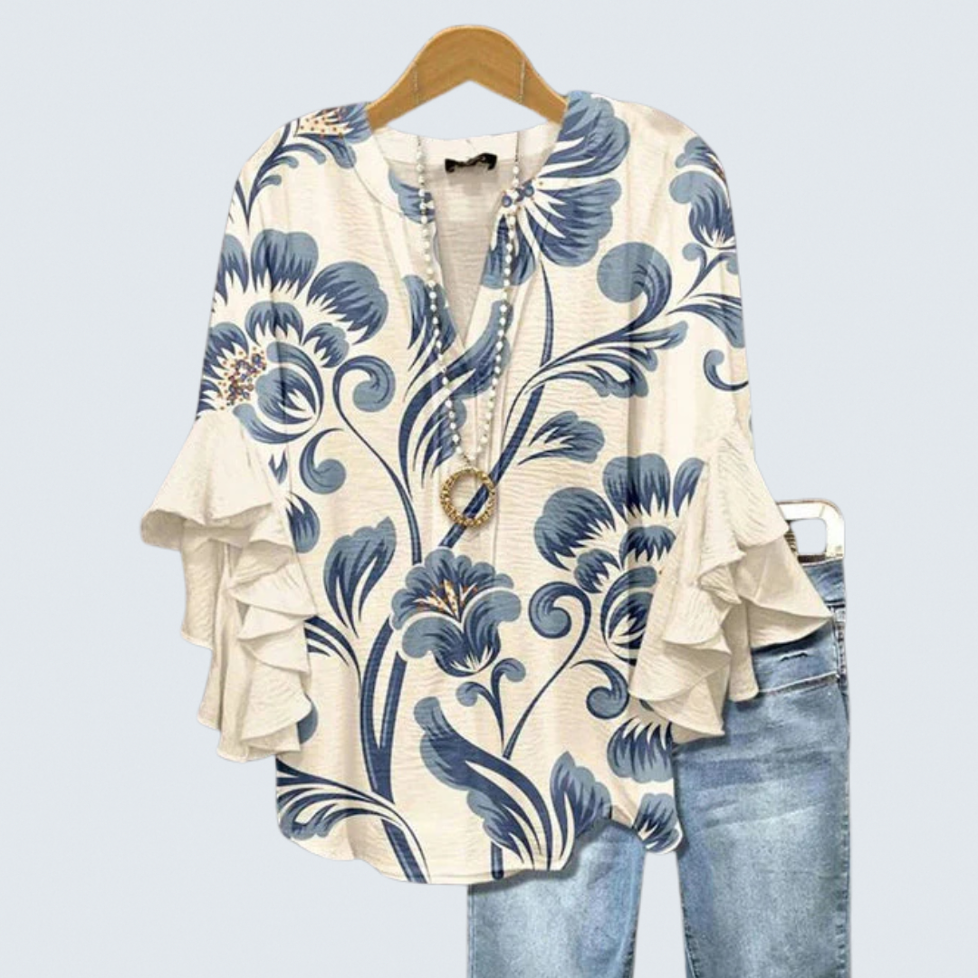 Maison™ | Vintage Floral Blouse