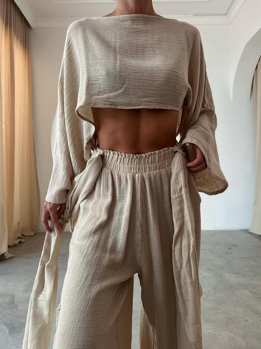 Maison™ | Two-Piece Linen Set Sanna