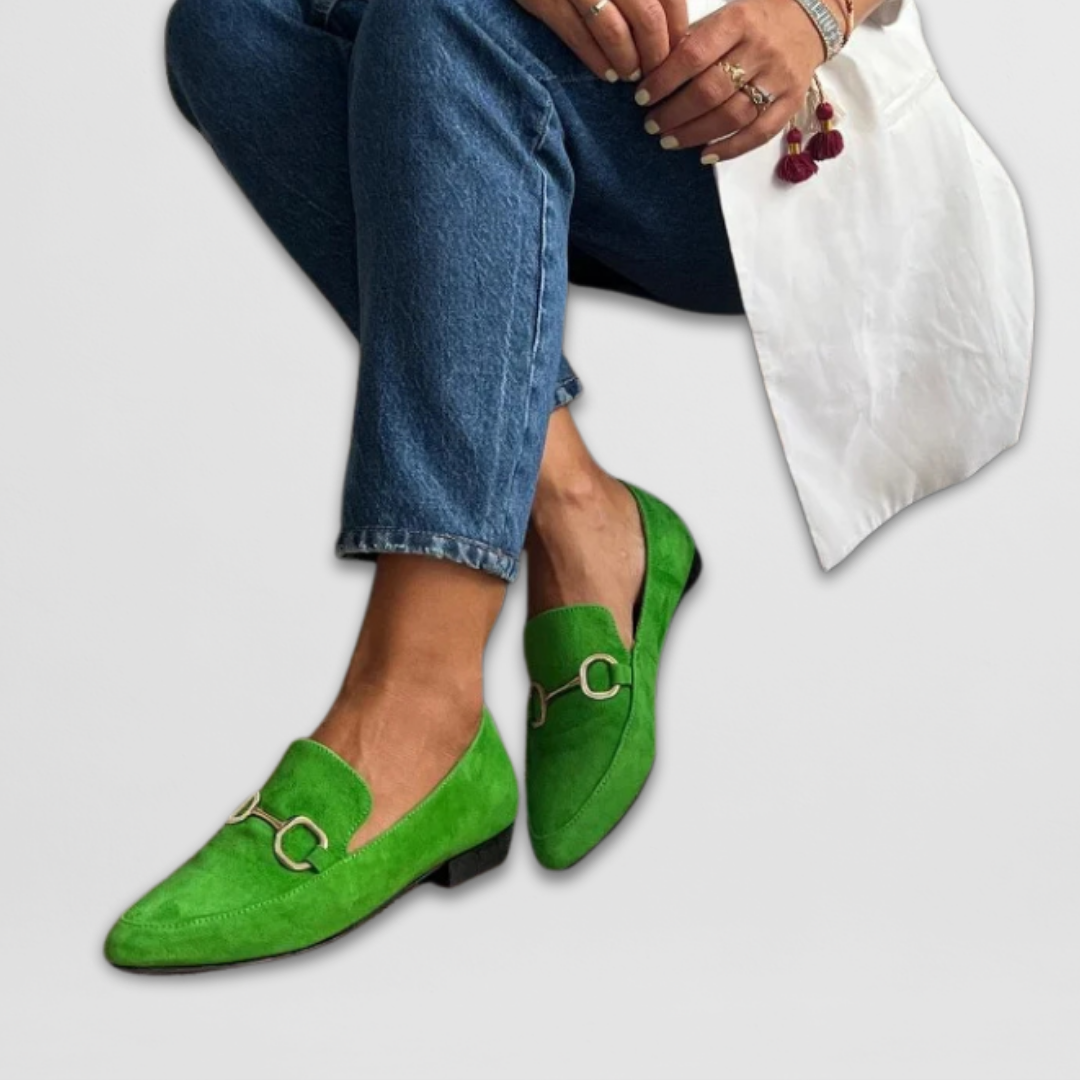 Mireille | Stylish Buckle Loafers