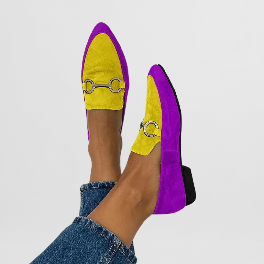Mireille | Stylish Buckle Loafers
