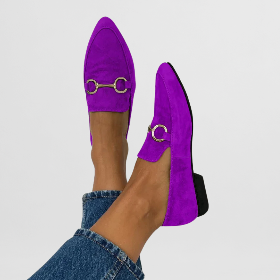 Mireille | Stylish Buckle Loafers