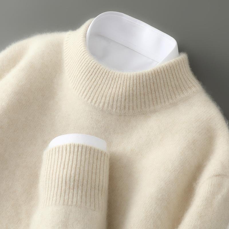 Valence | Elegant Cashmere Sweater (Cream)