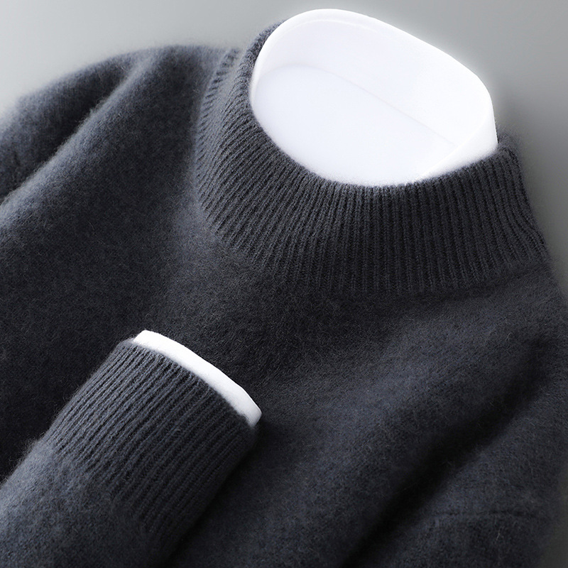 Valence | Elegant Cashmere Sweater (Stone Gray)