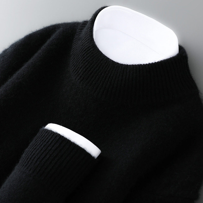 Valence | Elegant Cashmere Sweater (Black)