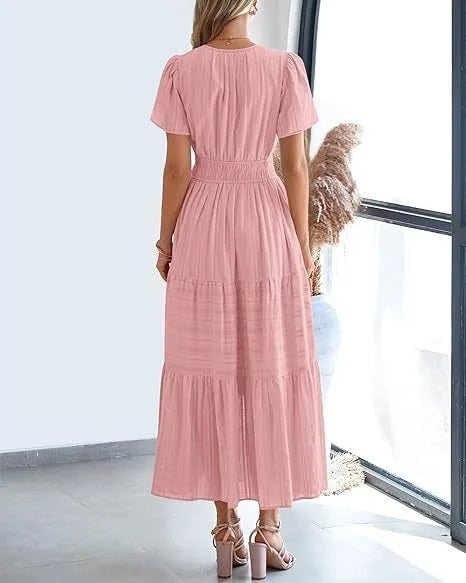 Maison™ | V‑Neck Dress
