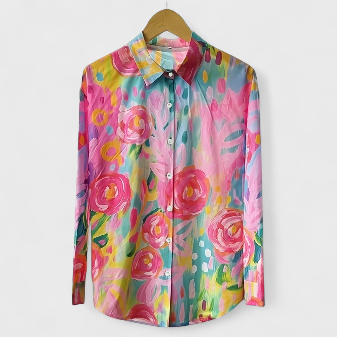 Maison™ | Colorful Blouse with Playful Print