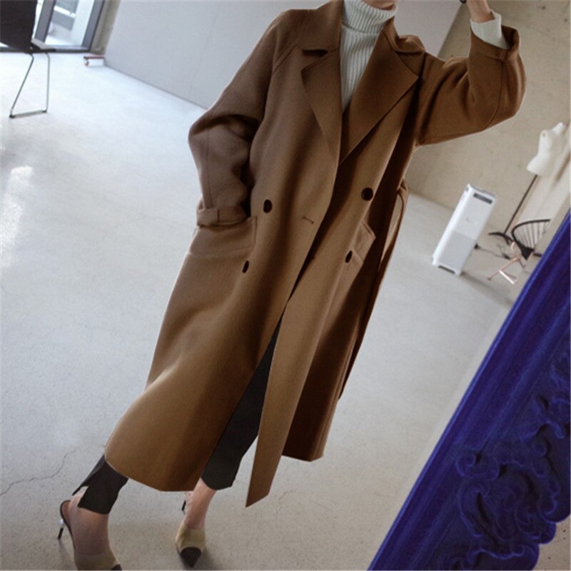 Celeste | Long Wool Coat with Class
