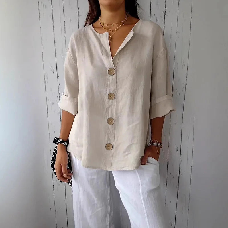 Maison™ | Relaxed Linen Blouse
