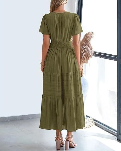 Maison™ | V‑Neck Dress