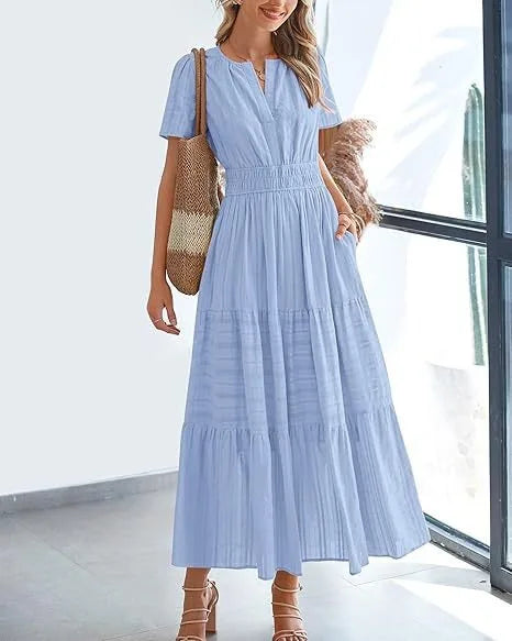 Maison™ | V‑Neck Dress