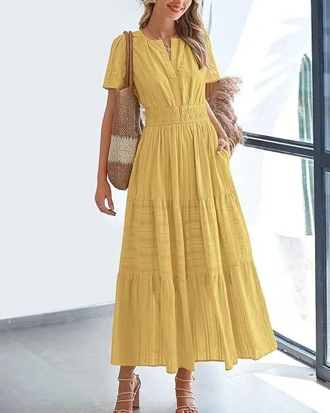 Maison™ | V‑Neck Dress