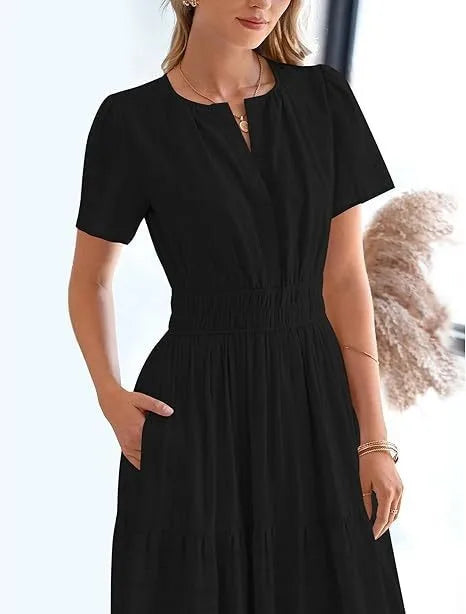 Maison™ | V‑Neck Dress