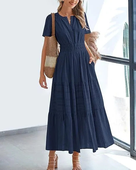 Maison™ | V‑Neck Dress