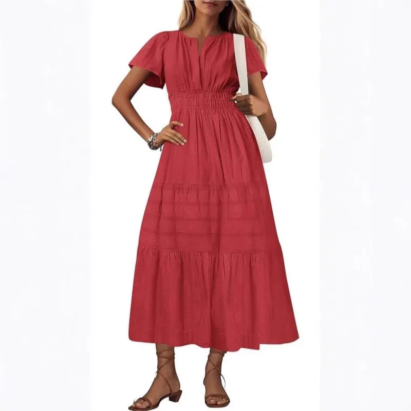 Maison™ | V‑Neck Dress