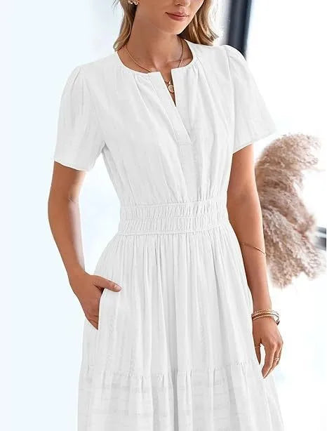 Maison™ | V‑Neck Dress