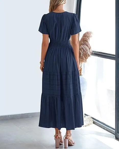 Maison™ | V‑Neck Dress