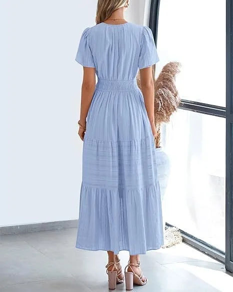 Maison™ | V‑Neck Dress