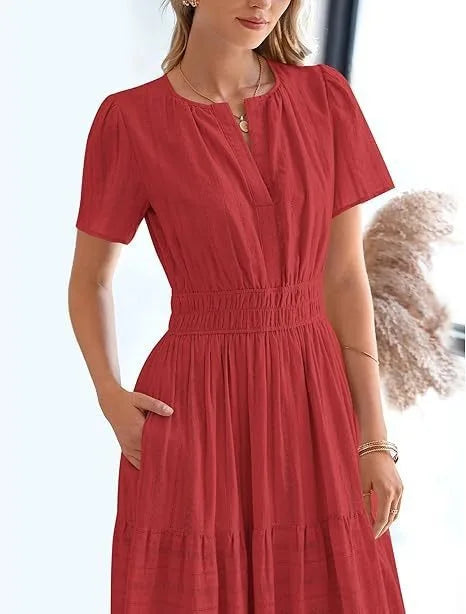 Maison™ | V‑Neck Dress