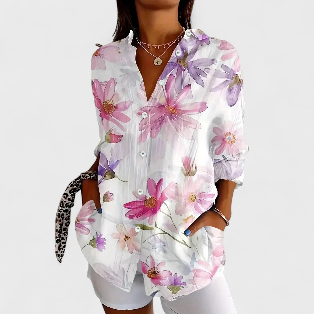 Maison™ | Colorful Blouse with Playful Print