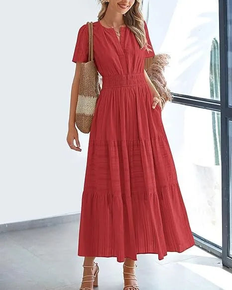 Maison™ | V‑Neck Dress
