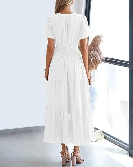 Maison™ | V‑Neck Dress