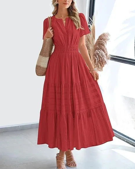 Maison™ | V‑Neck Dress