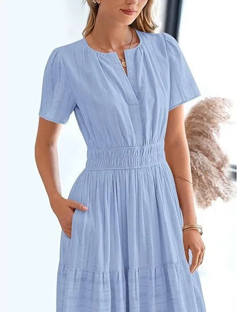 Maison™ | V‑Neck Dress