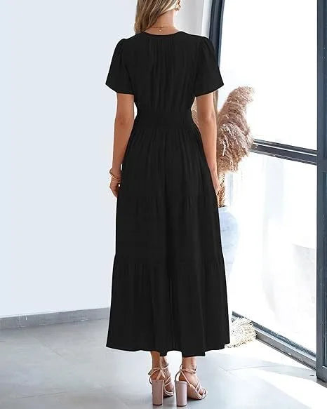 Maison™ | V‑Neck Dress