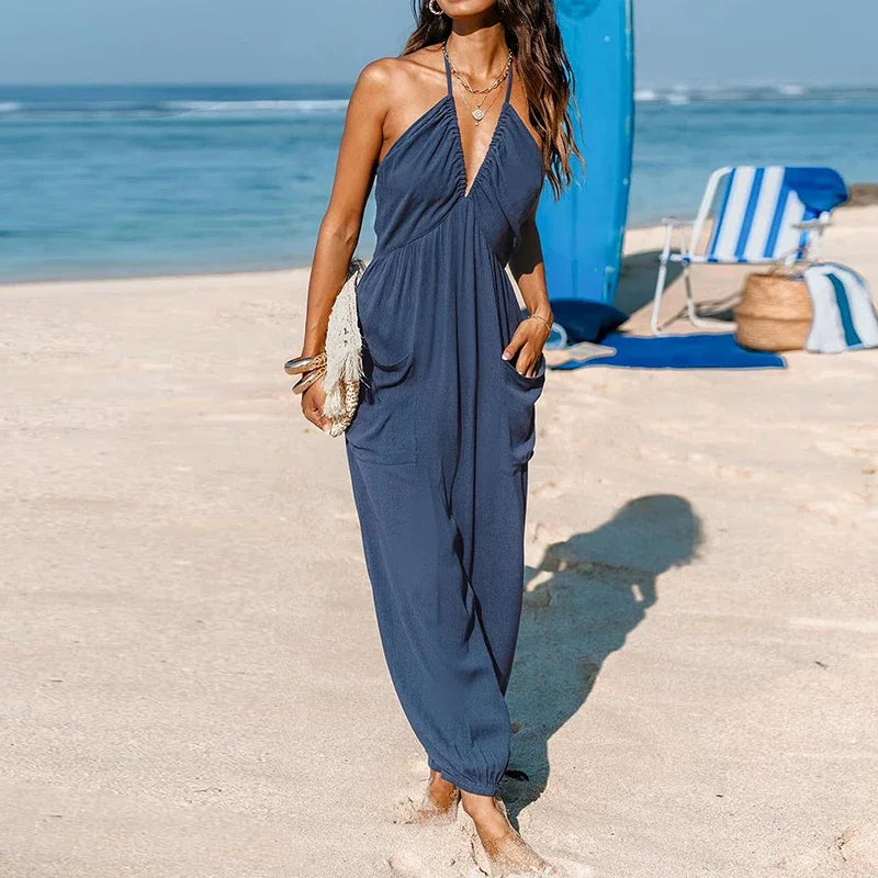 Maison™ | V-Neck Jumpsuit