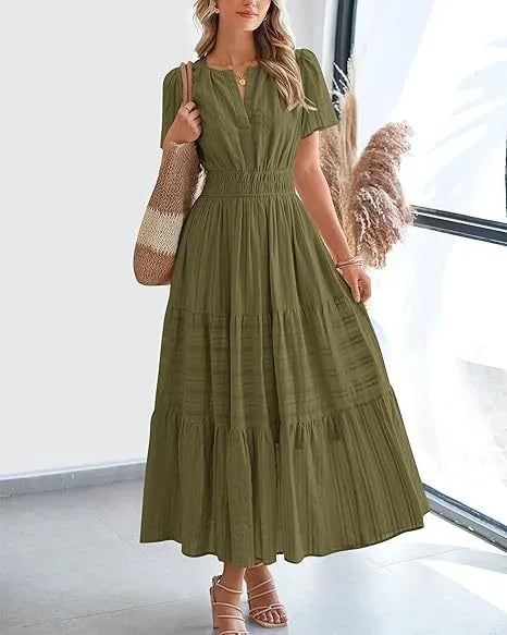 Maison™ | V‑Neck Dress
