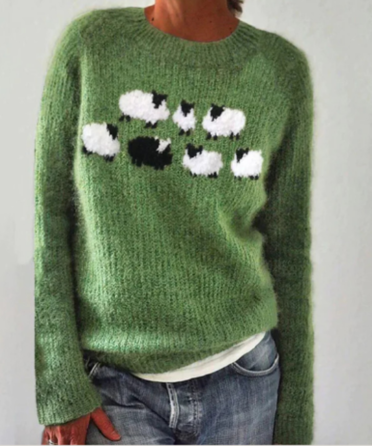 Maison™ | Fenric Retro Knit Sweater