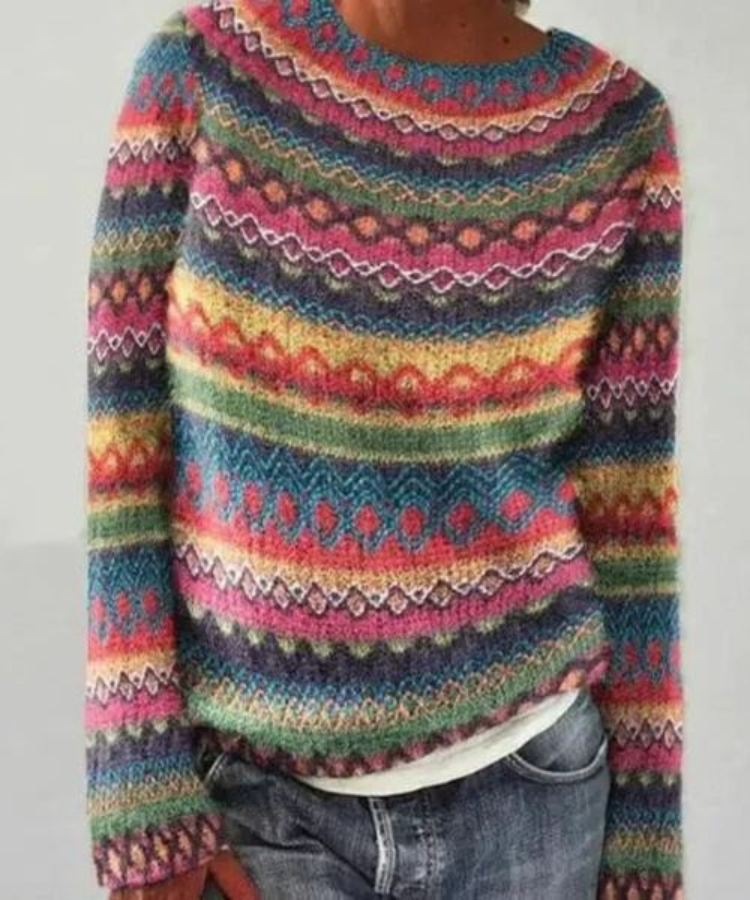 Maison™ | Calista Retro Knit Sweater