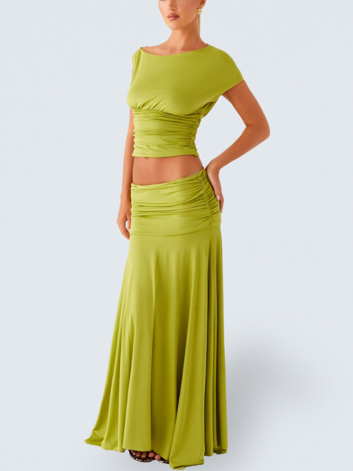 Maison™ | Ruched Maxi Set