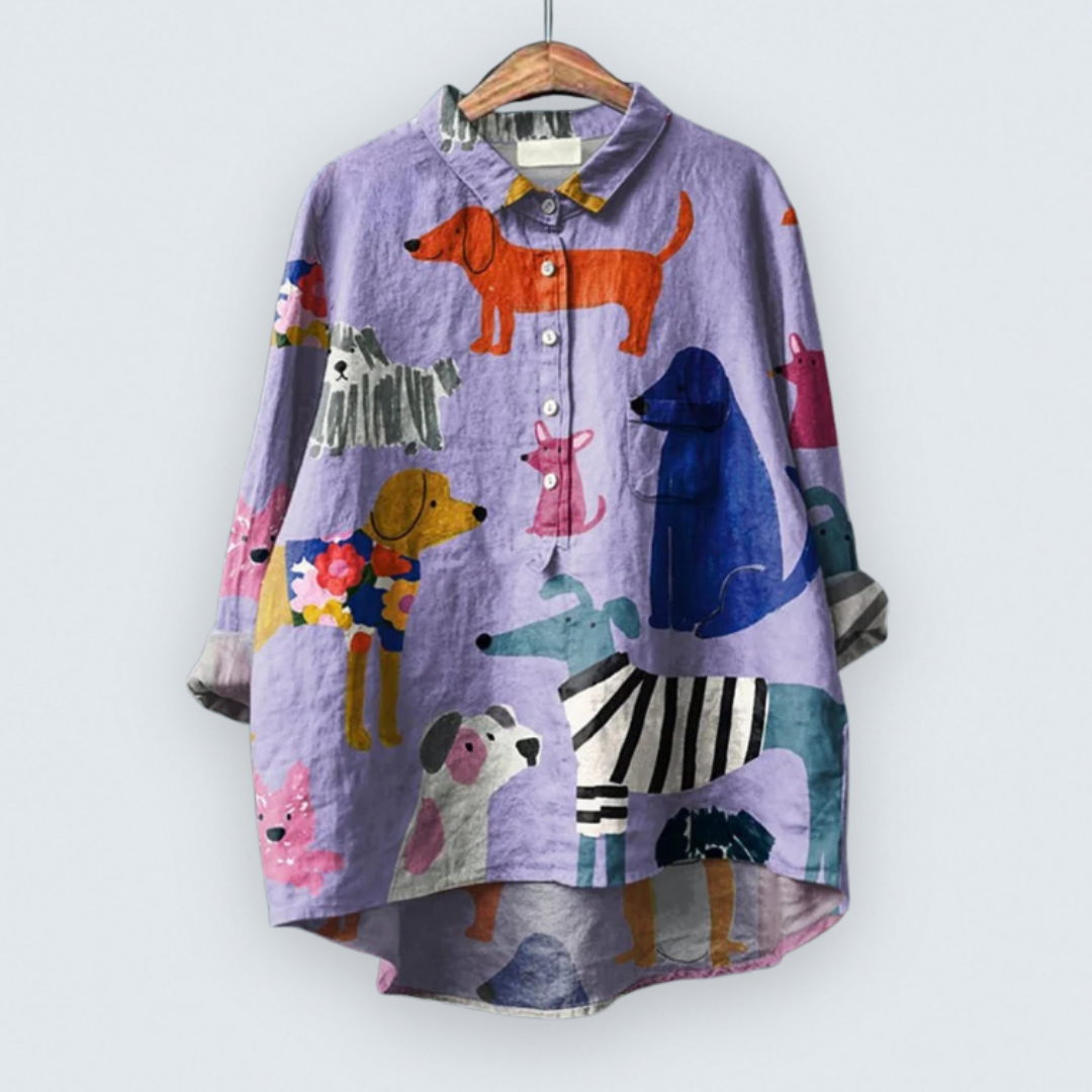 Maison™ | Woman's Unique Artistic Print Shirt
